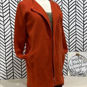 J. Crew Rust Long sleeve Cardigan Sweater, Size XS